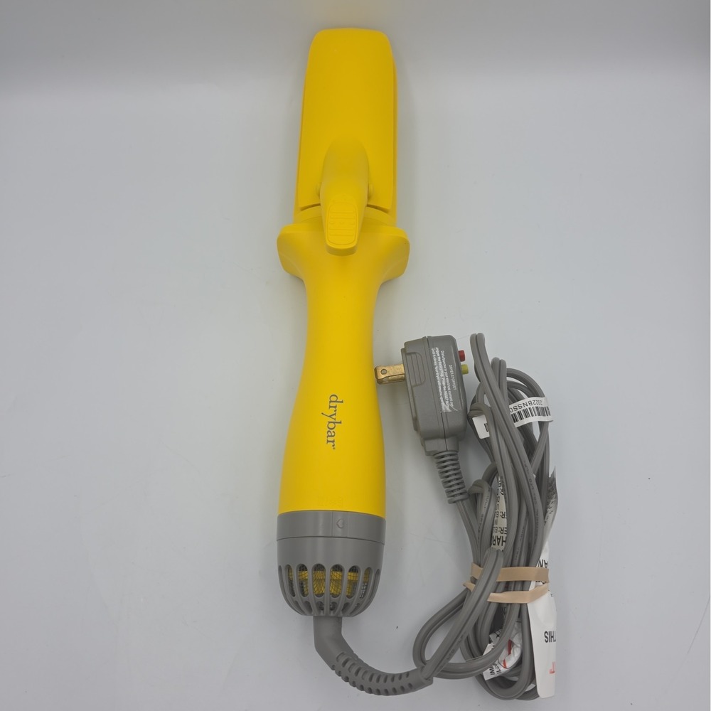Drybar The Straight Shot Blow-Drying Flat Iron 900-3430-4 Yellow Tested